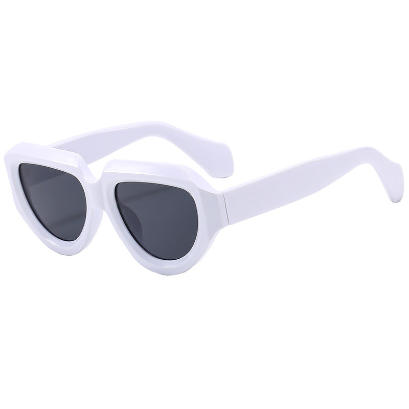 Women's Cat-Eye Sunglasses with Modern Transparent Frame and UV Protection Kalsten