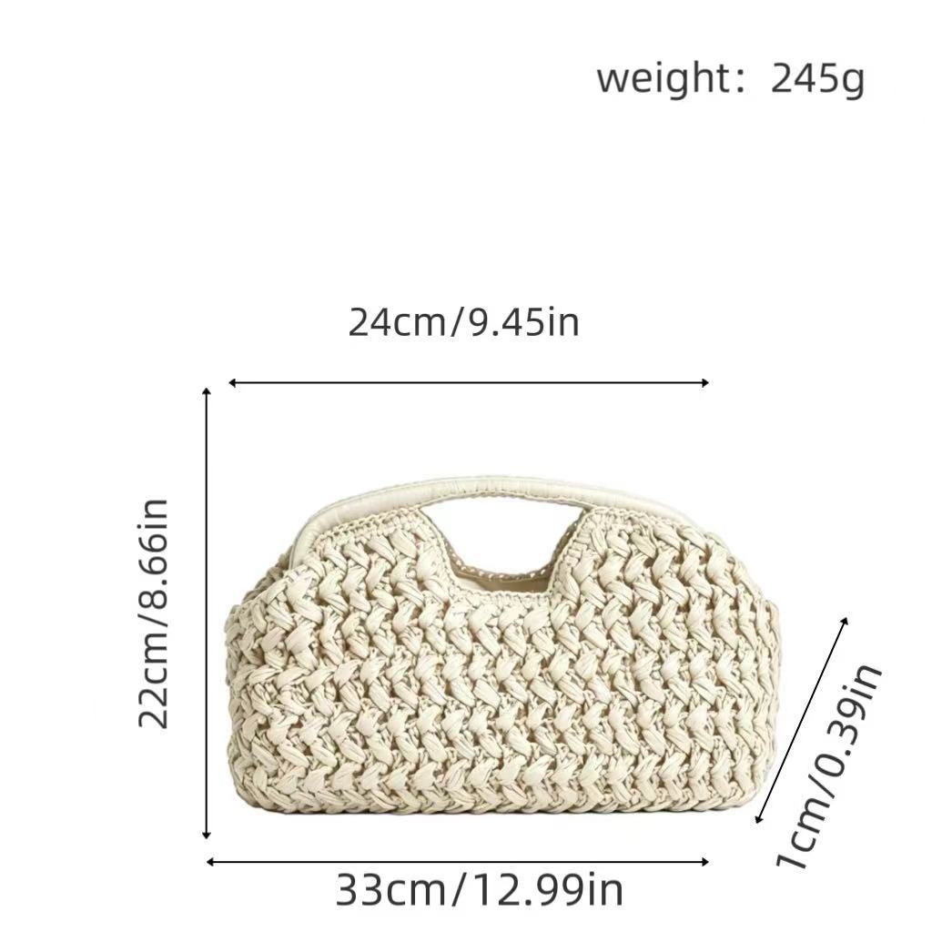 Practical Bast-Handbag Kalsten