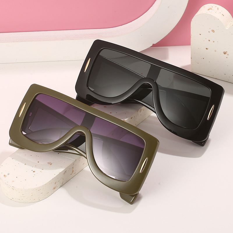 Ladies futuristic oversized sunglasses Kalsten