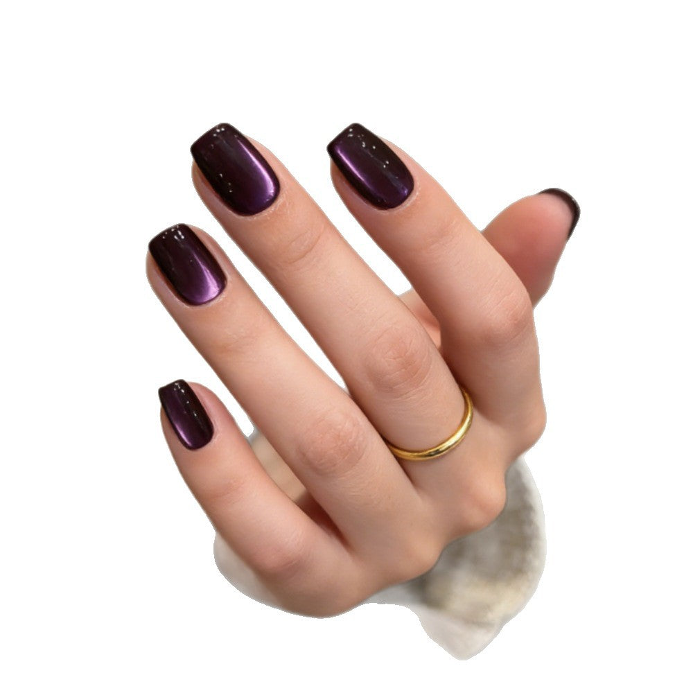 Artificial nails with elegant high-gloss finish and special color nuance Kalsten
