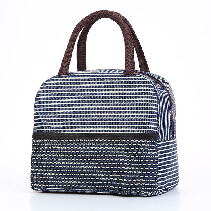 Insulated Lunch Bag with Stylish Stripes Kalsten
