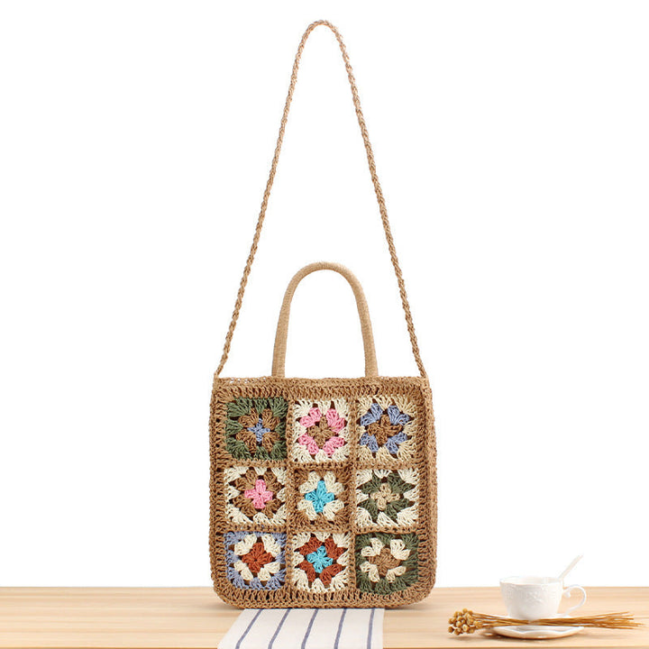 Handmade Shoulder Bag In Floral Patchwork Design Kalsten