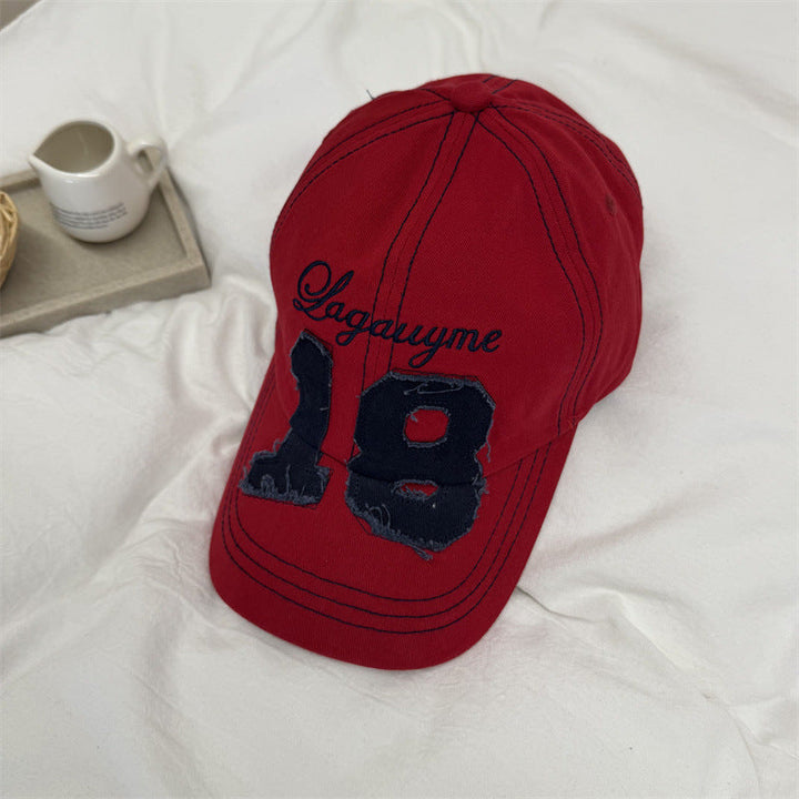 Men's Distressed Denim Baseball Cap Kalsten 1783921779