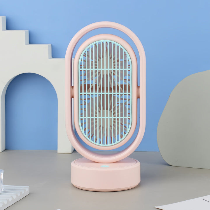 Ladies Portable Table Fan in Modern and Compact Design Kalsten