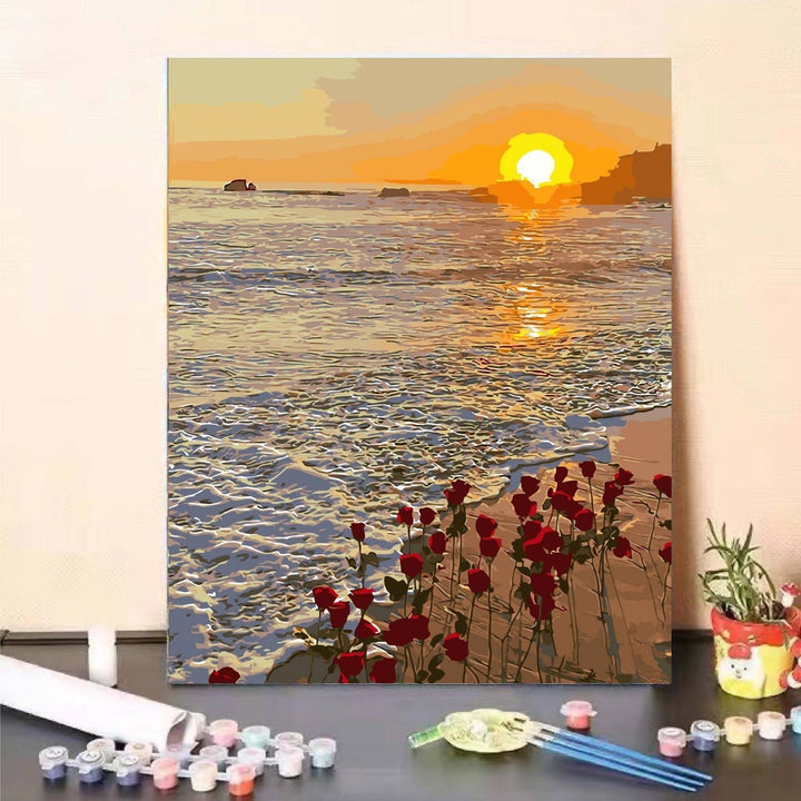 DIY Landscape Paint by Numbers Art Kit Kalsten