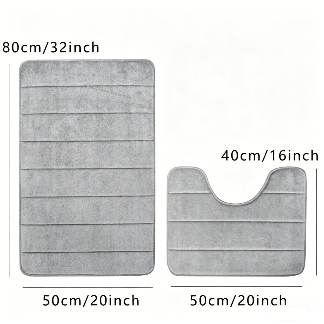 Bathroom Mat Set Kalsten