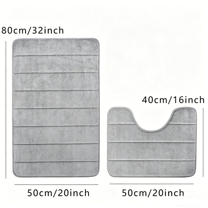 Bathroom Mat Set Kalsten