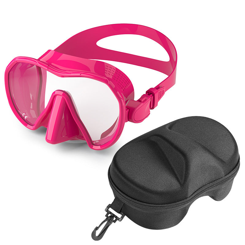 Diving mask with wide field of vision and comfortable wearing comfort Kalsten