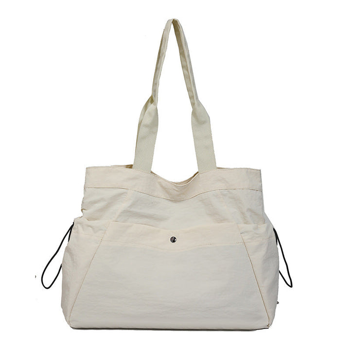 Spacious And Functional Tote Bag With Side Pockets Kalsten