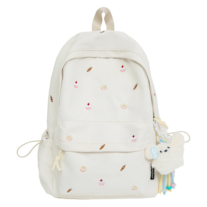 Playful backpack with unique back pattern appliqués Kalsten
