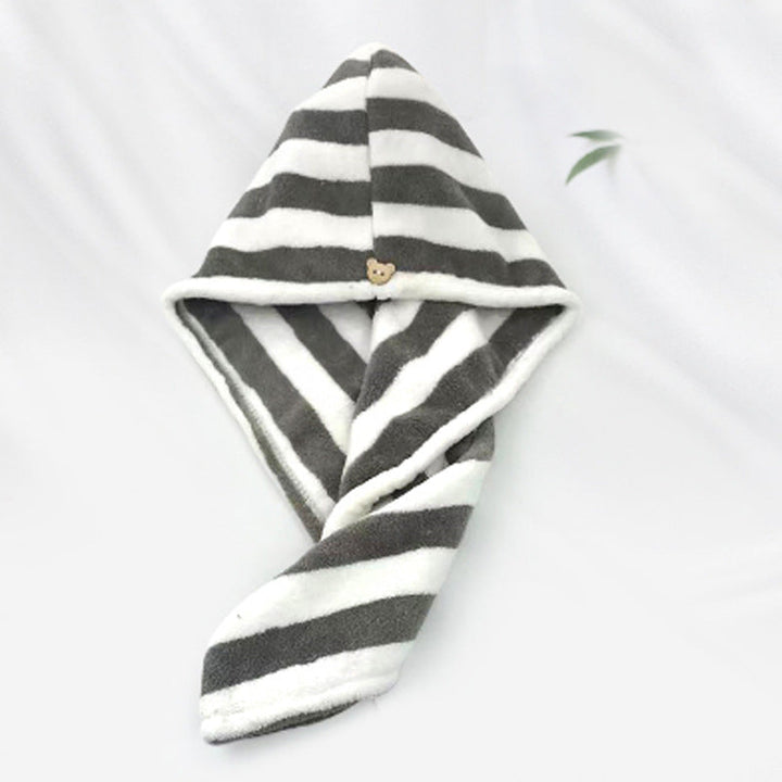 Cozy terry bath poncho with hood Kalsten