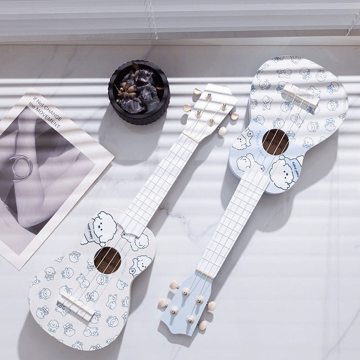 Cartoon-Themed Ukulele Kalsten