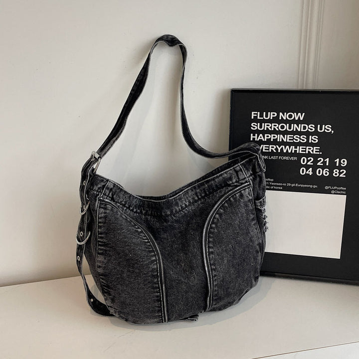Fashionable Denim Shoulder Bag Kalsten