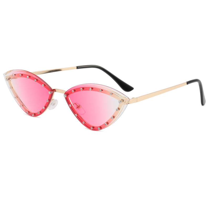Women's Cat-Eye Sunglasses with Glitter Details Kalsten