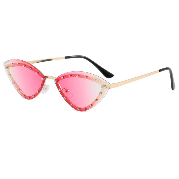 Women's Cat-Eye Sunglasses with Glitter Details Kalsten
