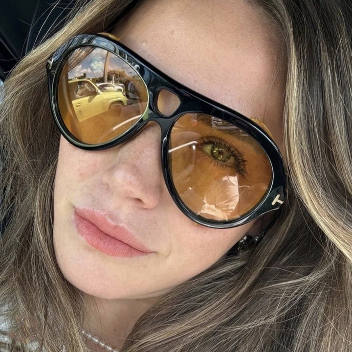Women modern sunglasses with unique design Kalsten