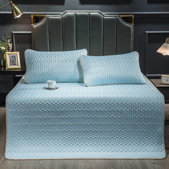 Contemporary Quilted Bedspread Set Kalsten