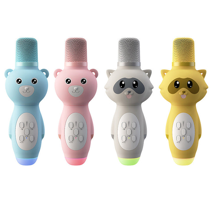 Children's Fun Bear-Shaped Karaoke Microphone Kalsten