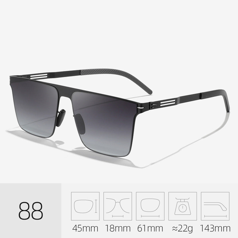 Modern Square Frame Sunglasses Kalsten
