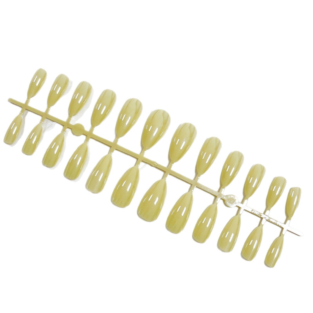 Premium Almond-Shaped Glossy Press-On Nails Kalsten