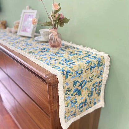 Elegant Floral Table Runner