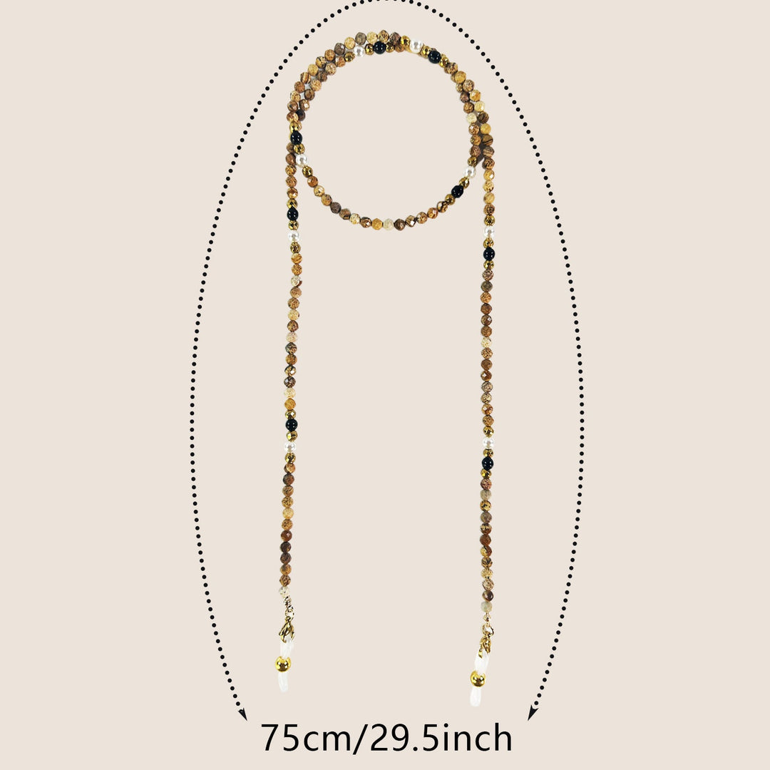 Artisan Beaded Eyewear Chain Kalsten