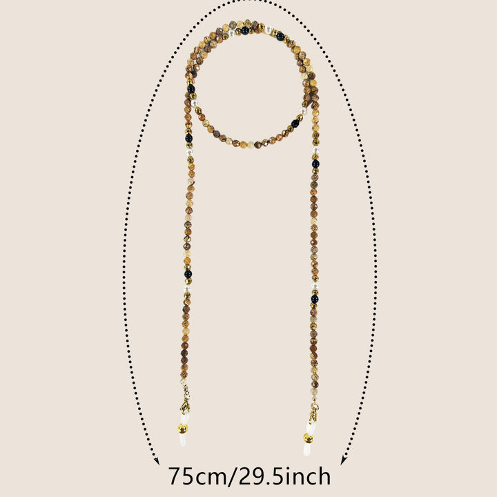 Artisan Beaded Eyewear Chain Kalsten