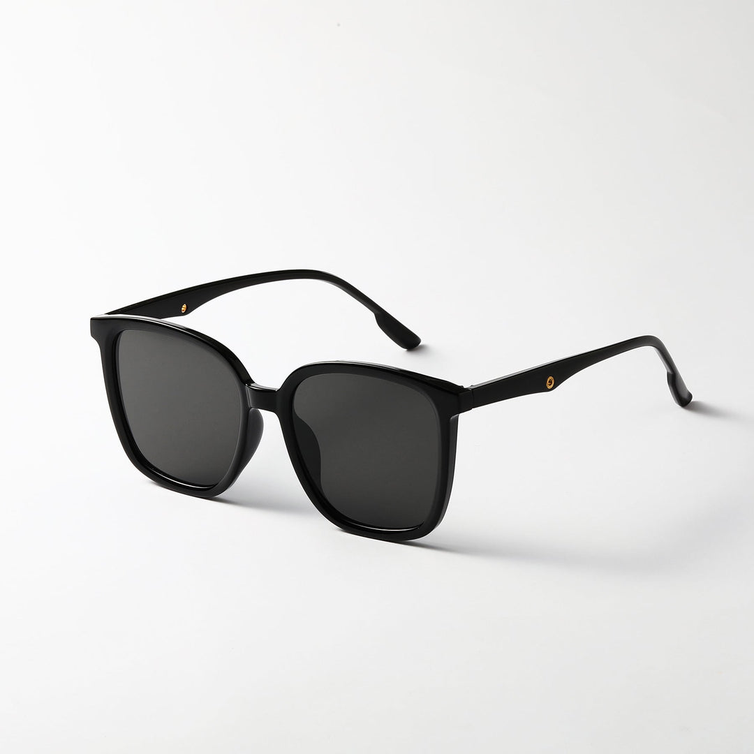 Women's stylish square sunglasses with clear frame and polarized lenses Kalsten