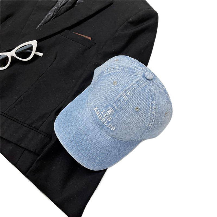 Women's Distressed Vintage Los Angeles Baseball Cap Kalsten