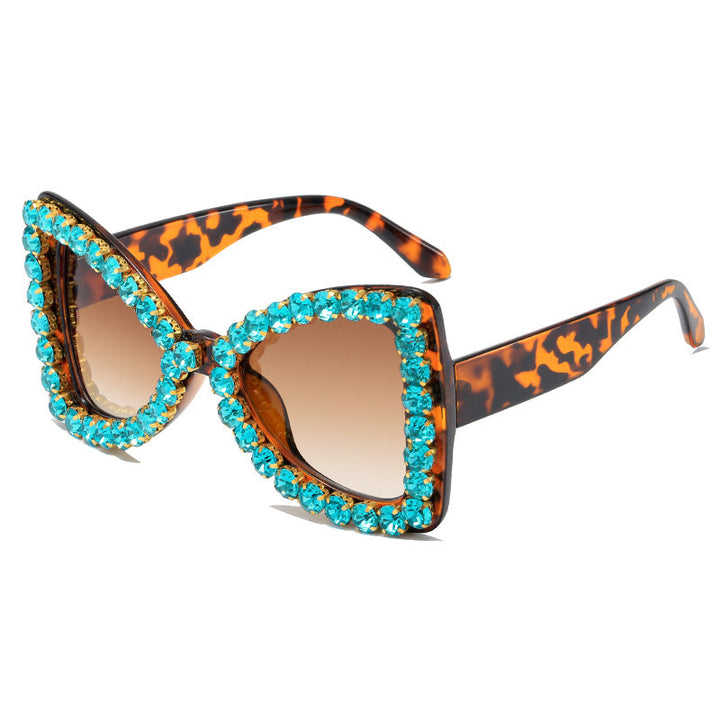 Ladies Glamorous Sunglasses with Crystal Decoration Kalsten