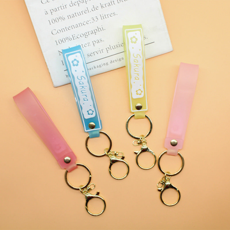 Unisex keychain with floral design Kalsten