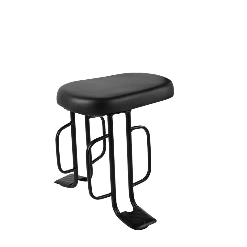 padded adjustable motorcycle passenger backrest and foldable footrest stool Kalsten