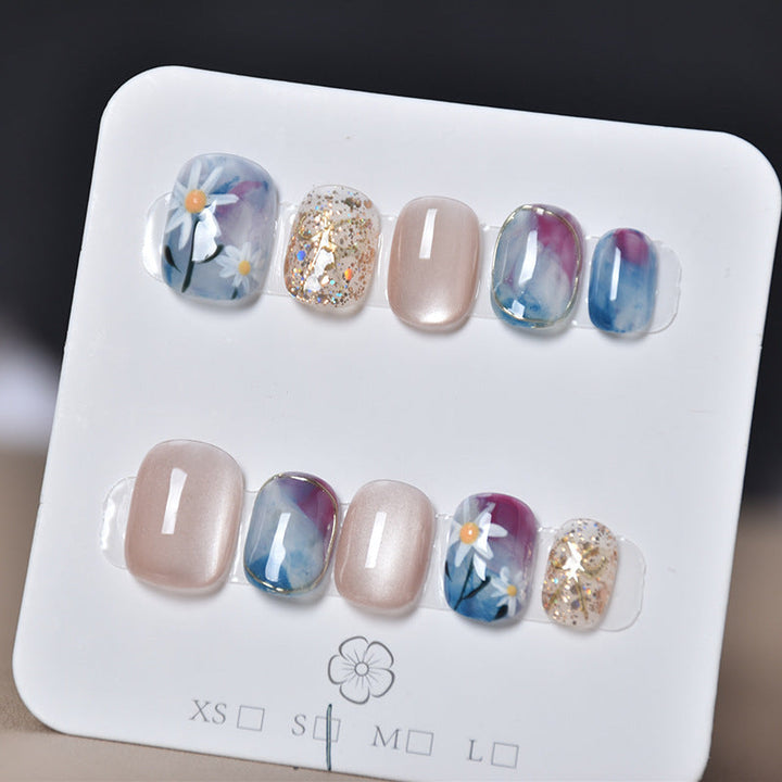 Decorative Animal Print Press-On Nail Set Kalsten