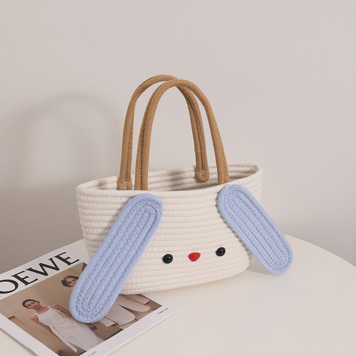 Playful fabric bag with animal motif Kalsten