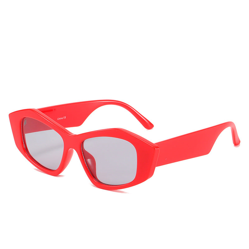 Women's geometric sunglasses with unique, futuristic design Kalsten