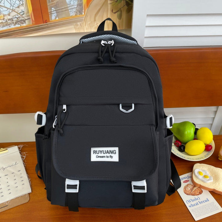 Multi-Compartment Functional School Backpack