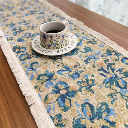 Elegant Floral Table Runner