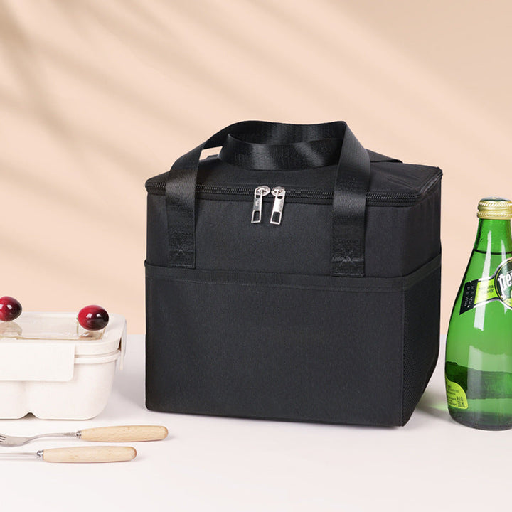 Insulated cooler bag with double-protected zipper Kalsten