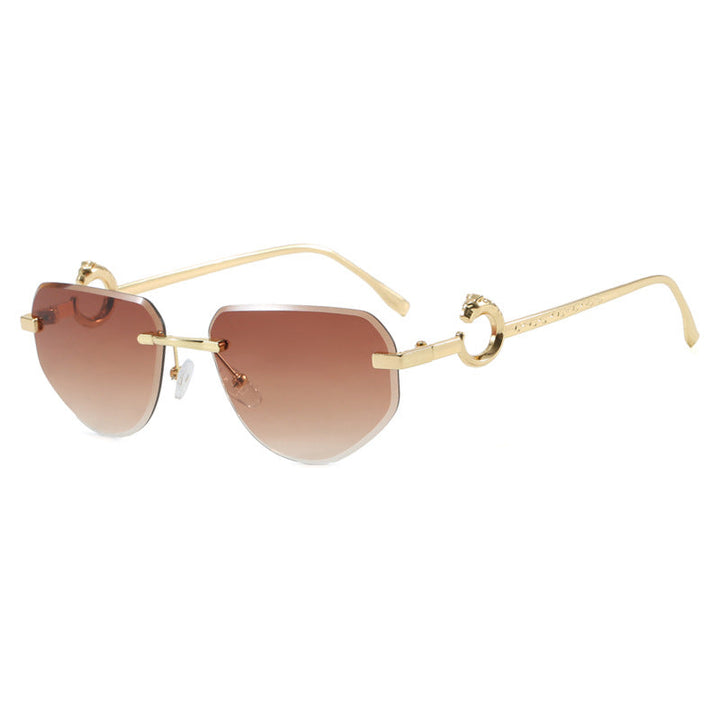 Women's trendy chic sunglasses in modern design with delicate metal frame Kalsten
