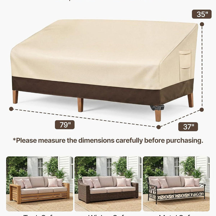 Cover for garden sofas with water-repellent material Kalsten