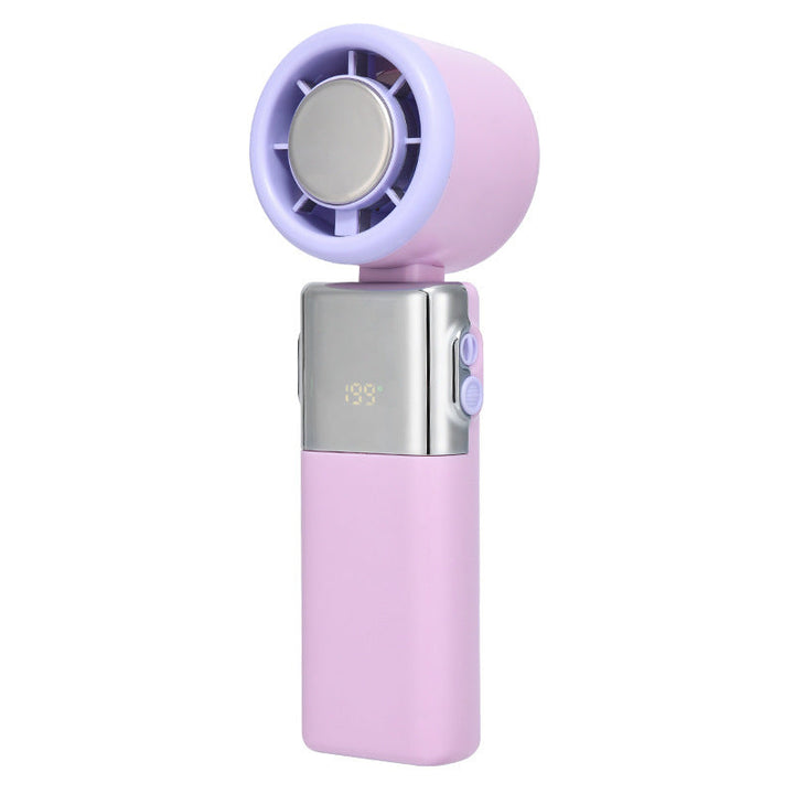 Women's portable hand fan with intelligent digital display Kalsten