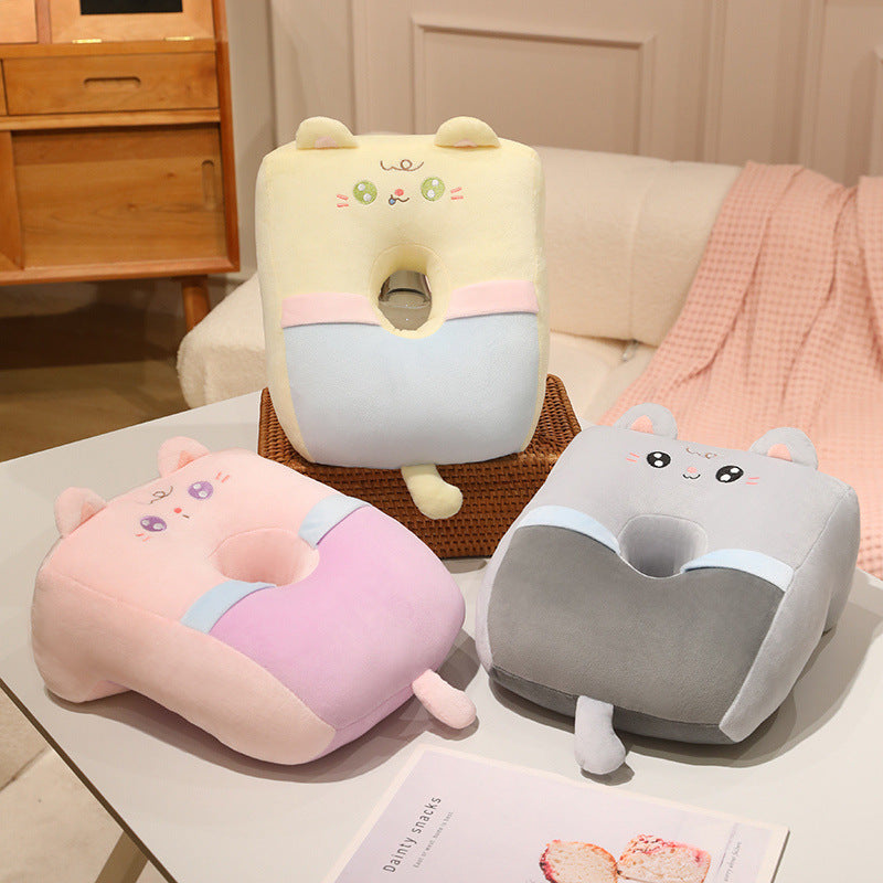 Cozy neck pillow with animal design Kalsten
