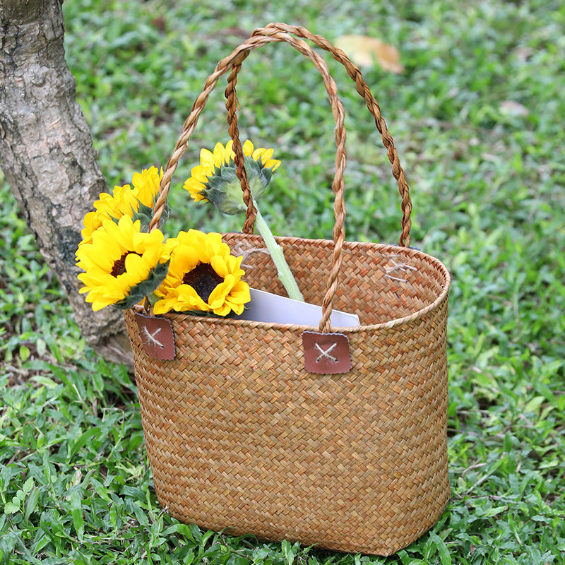 Women Durable Straw Bag Kalsten