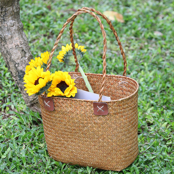 Women Durable Straw Bag Kalsten