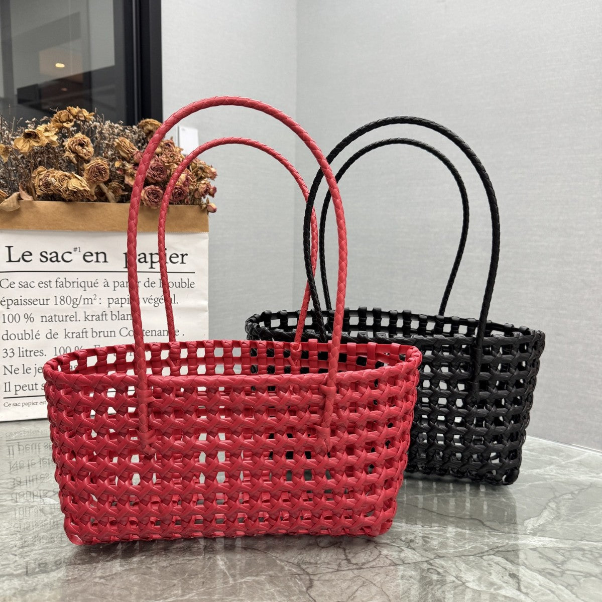 Handmade wicker bag Acalora