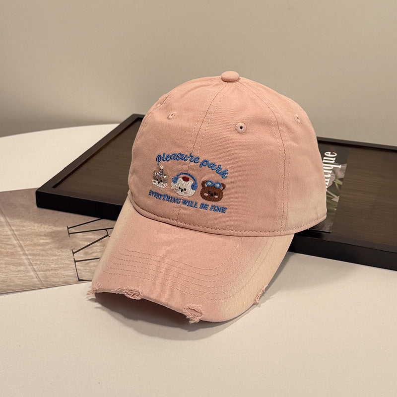 Unisex Embroidered Casual Cap Kalsten