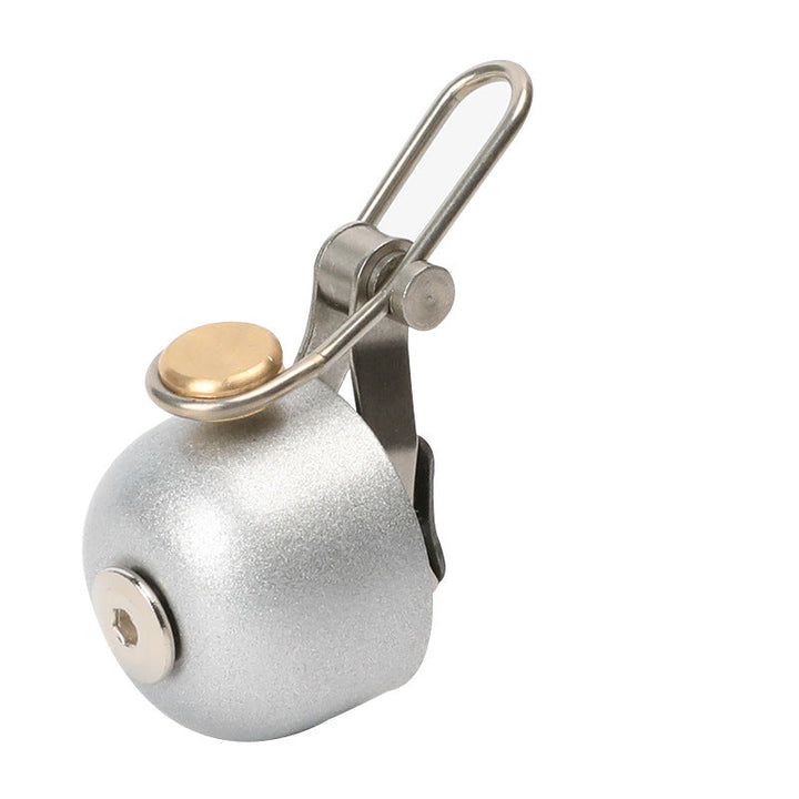compact mini bicycle bell with stainless steel lever clamp Kalsten