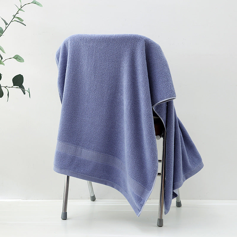 Luxurious Terry Bath Towel With Stylish Border Kalsten