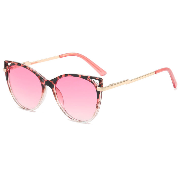 Ladies trendy cat-eye sunglasses with mirrored lenses Kalsten