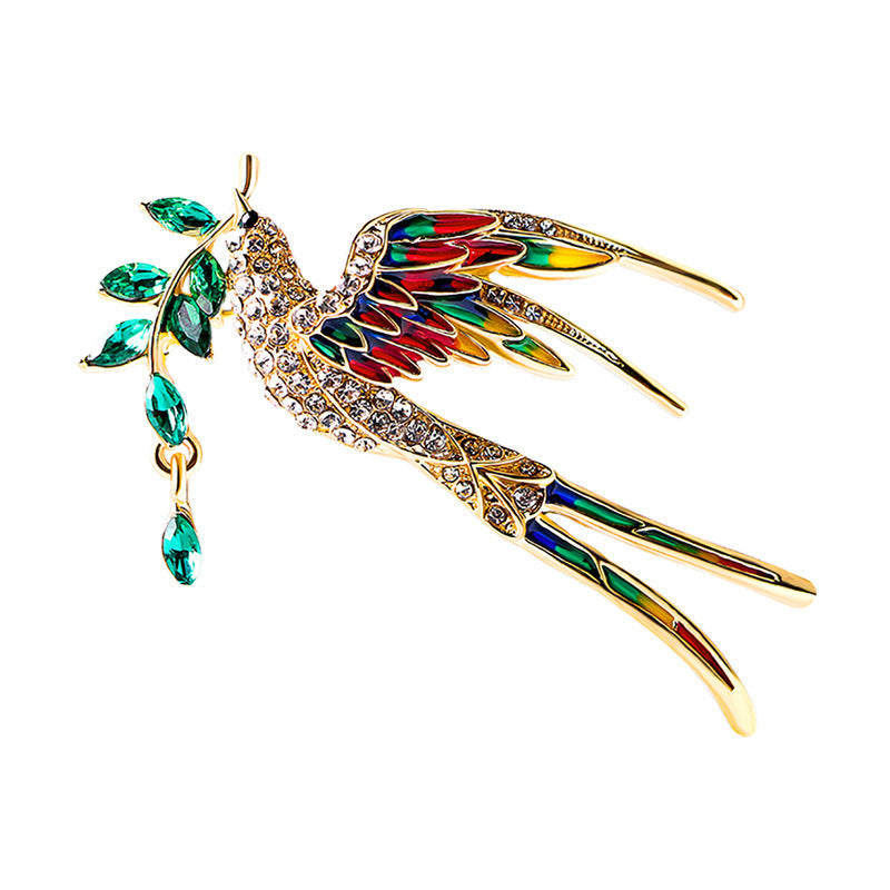 Enchanting Feather Brooch Kalsten